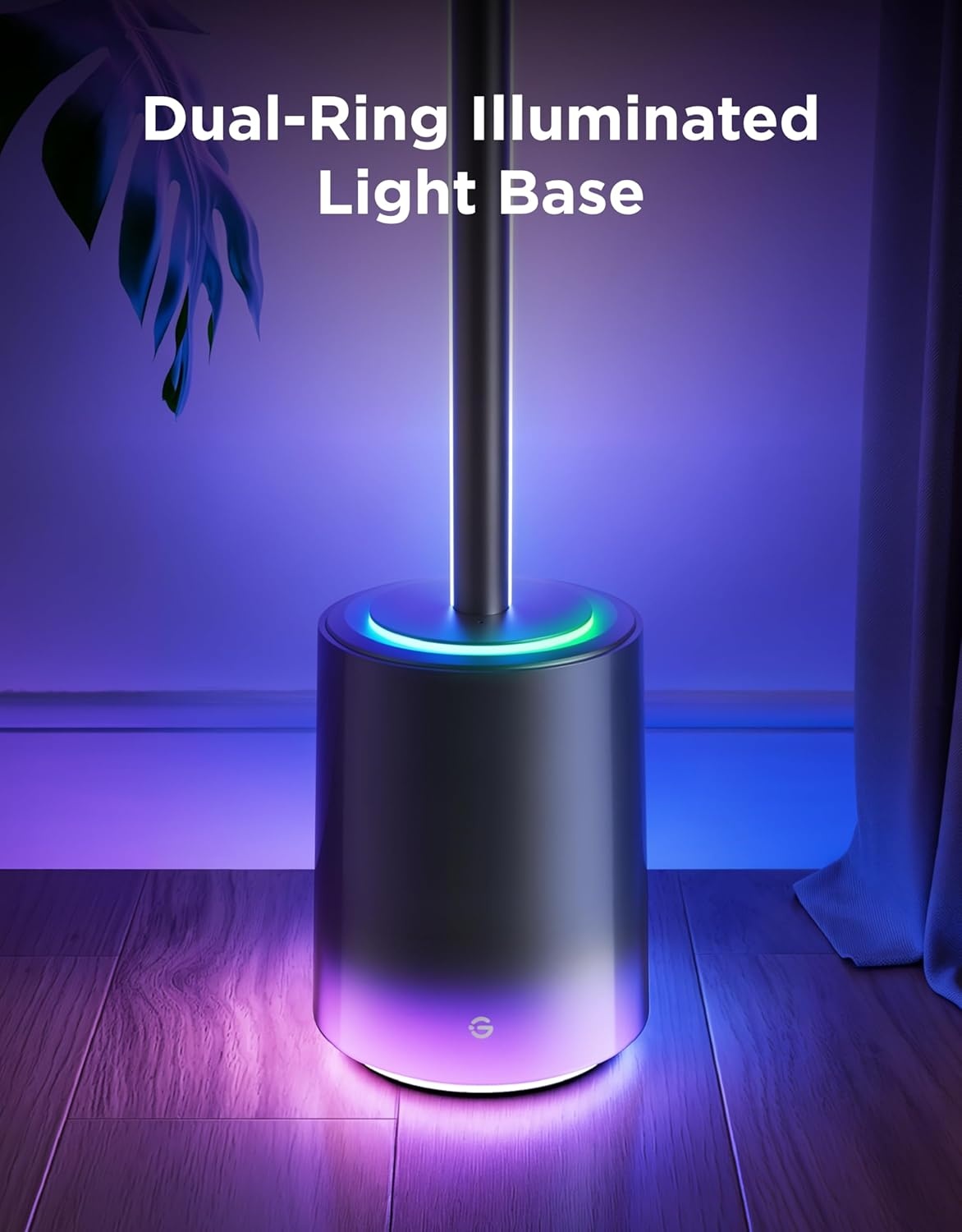 imageGovee Floor Lamp 3 with Luminblend Technology 2100lm Standing Lamp Work with Matter1000K10000K Modern Floor Lamps for Living Room Bedroom Office Corner Lamp with Dynamic Scenes DaySync