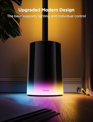 imageGovee RGBIC Smart Table Lamp 2 Bundle Floor Lamp 2 with Matter