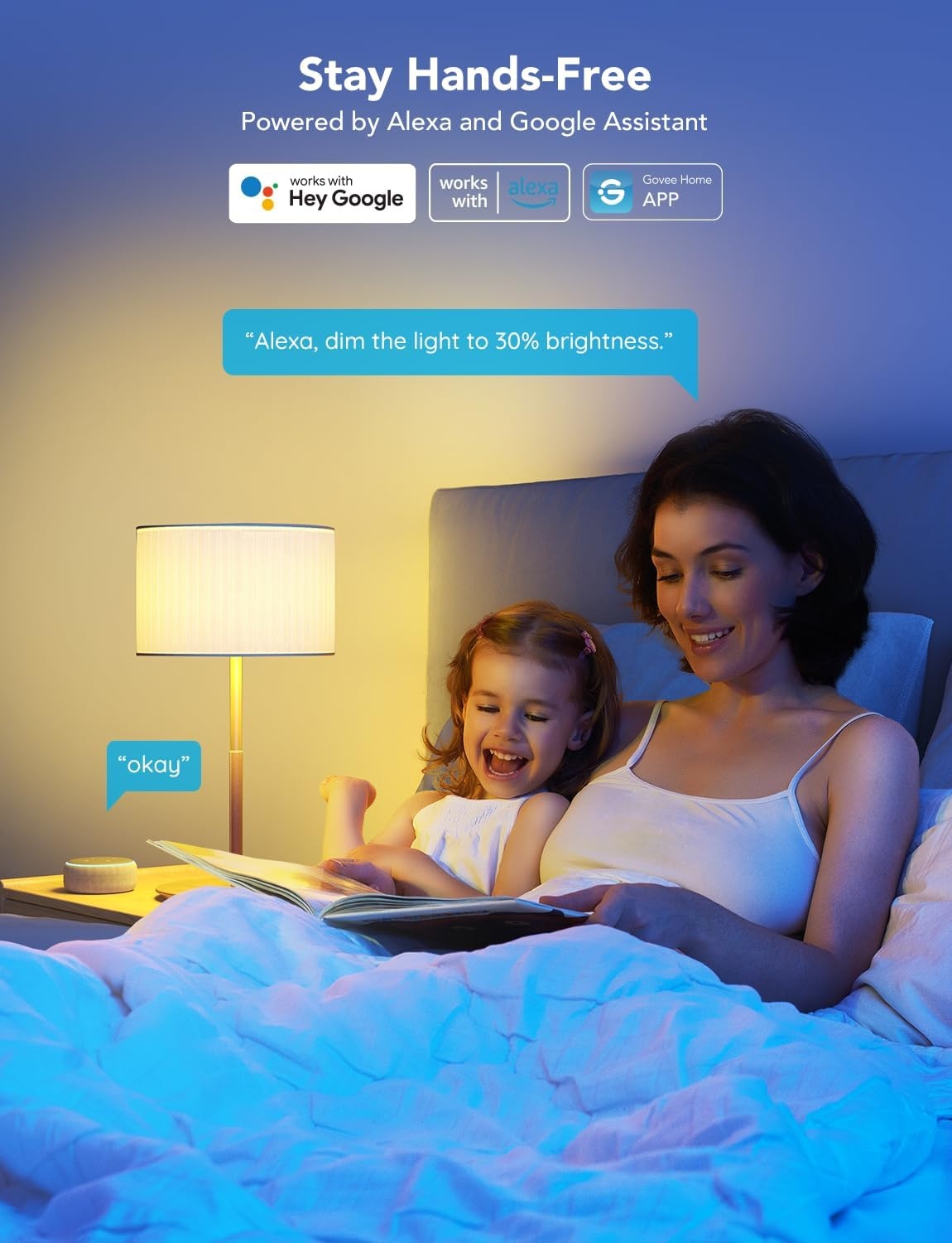 imageGovee Smart Light Bulbs 1200 Lumens Color Changing Light Bulbs RGBWW Dimmable Works with Alexa amp Google Assistant Color Bulb 12W 85W Equivalent A19 LED Bulbs for Bedroom Living Room 2 Pack2