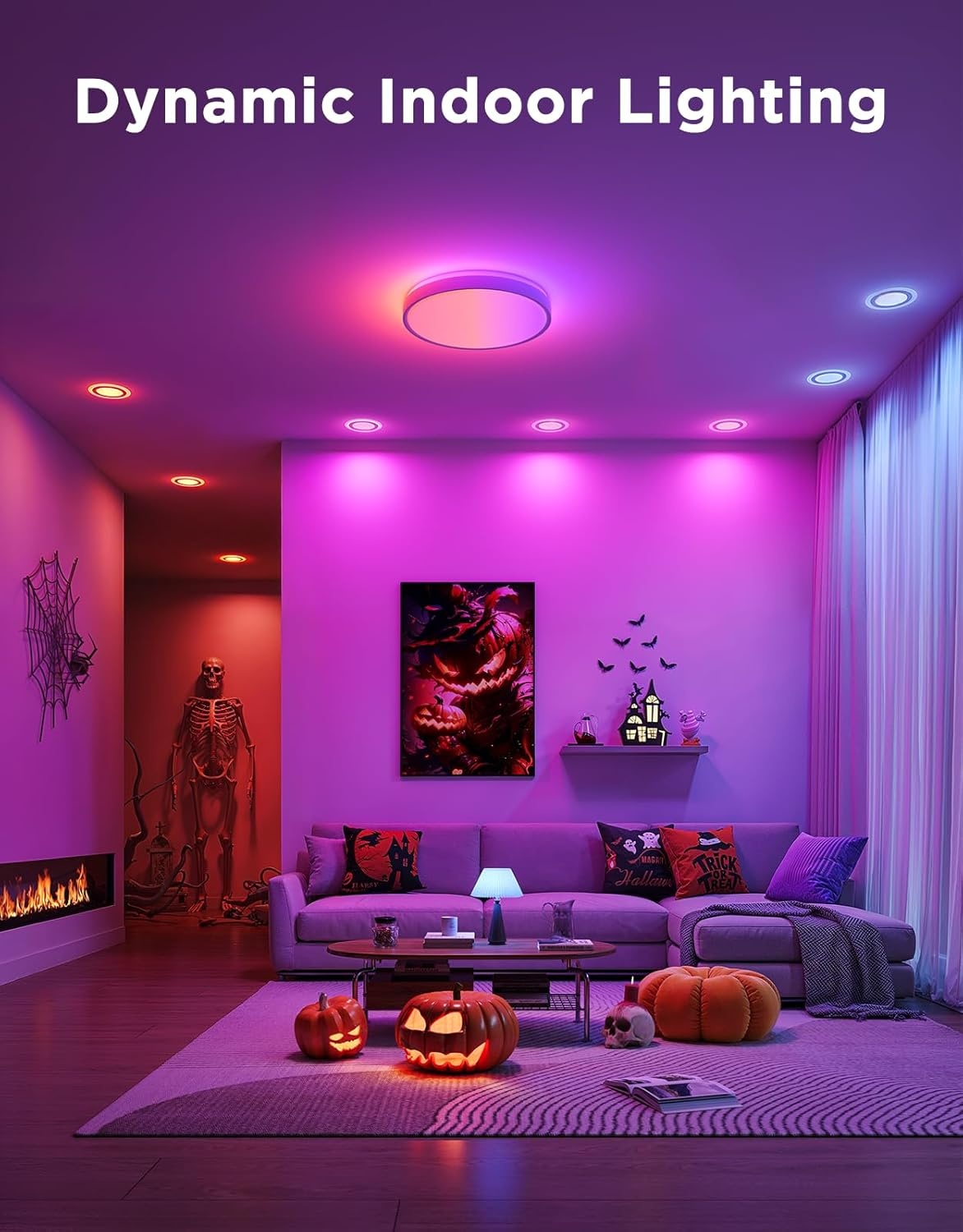 imageGovee Smart Light Bulbs Color Changing Light Bulb Bundle E12 Led Bulb