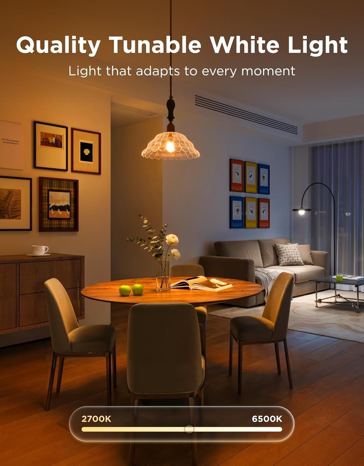 imageGovee Smart Light Bulbs Color Changing Light Bulb Work with Alexa and Google Assistant 16 Million Colors RGBWW WiFi amp Bluetooth LED Light Bulbs Music Sync A19 800 Lumens 4 Pack2