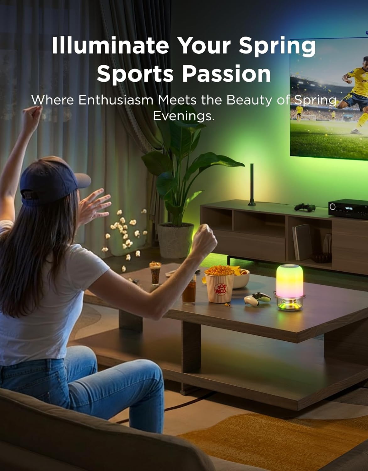 imageGovee Table Lamp 2 Pro x Sound by JBL Smart Cordless Table Lamp with Speaker MusicLight Sync 16 Music Modes amp 100 Scene Modes Work with Matter DIY Customized Rechargeable Desk Lamp for Bedroom