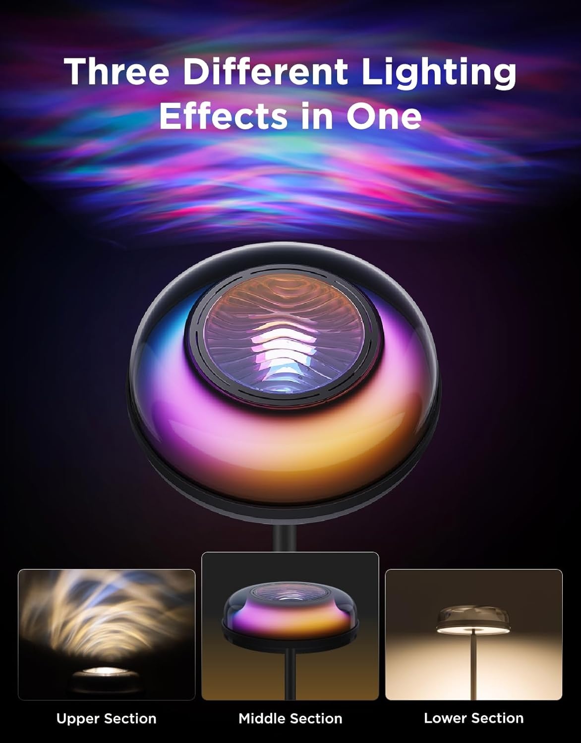 imageGovee Uplighter Floor Lamp Bundle Smart Ceiling Light