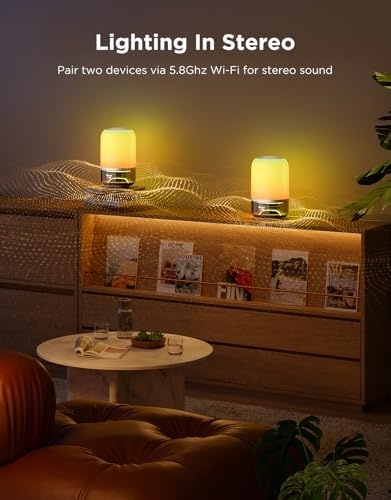 imageGovee Uplighter Floor Lamp Bundle Table Lamp 2 Pro x Sound by JBL