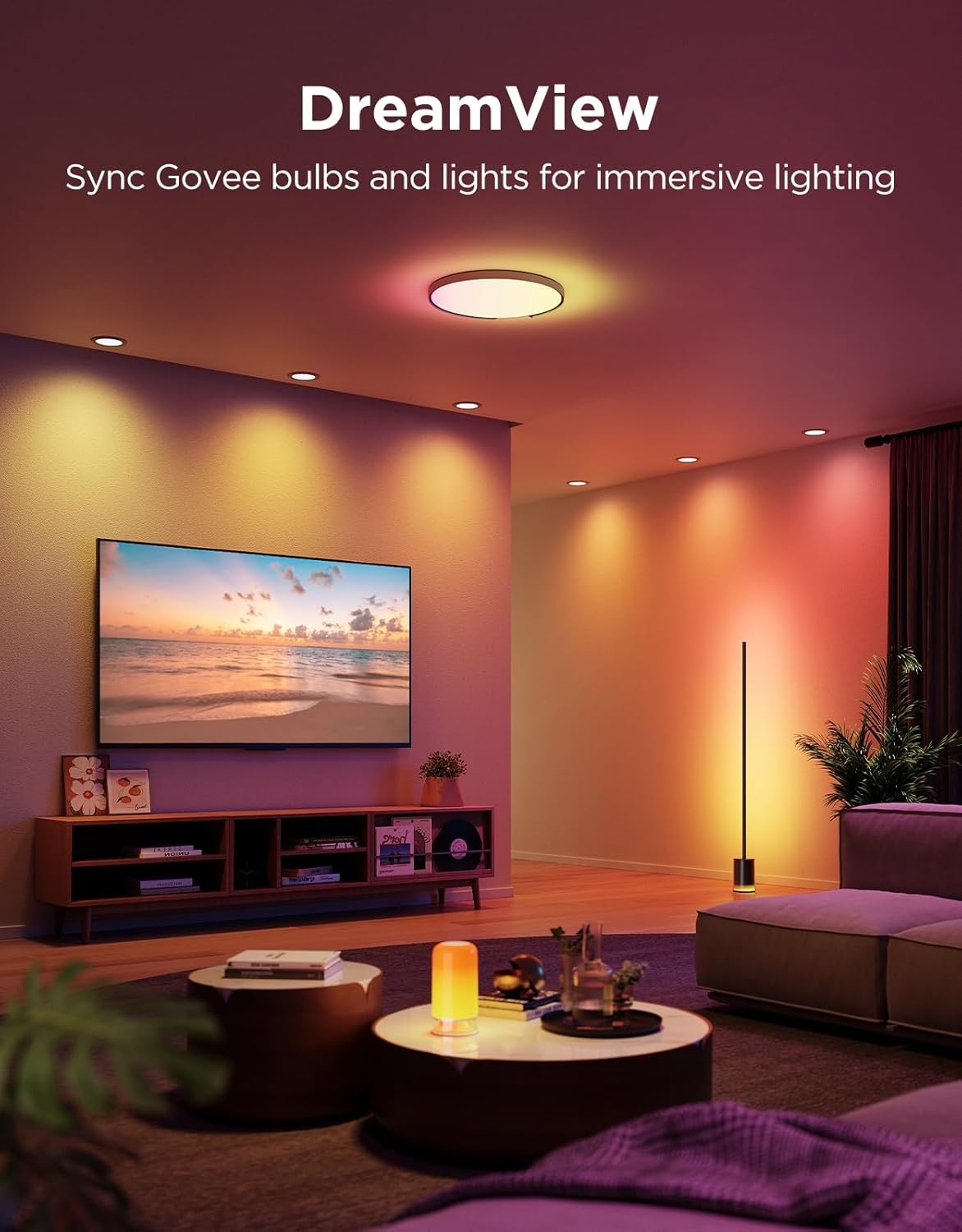 image:imageGovee BR30 Smart Light Bulbs LED Light Bulb Works with Matter Alexa and Google Assistant RGBWW Color Changing Flood Light Bulbs 850 LM Recessed Can Light Bulb for Bedroom Living Room 4 Pack6